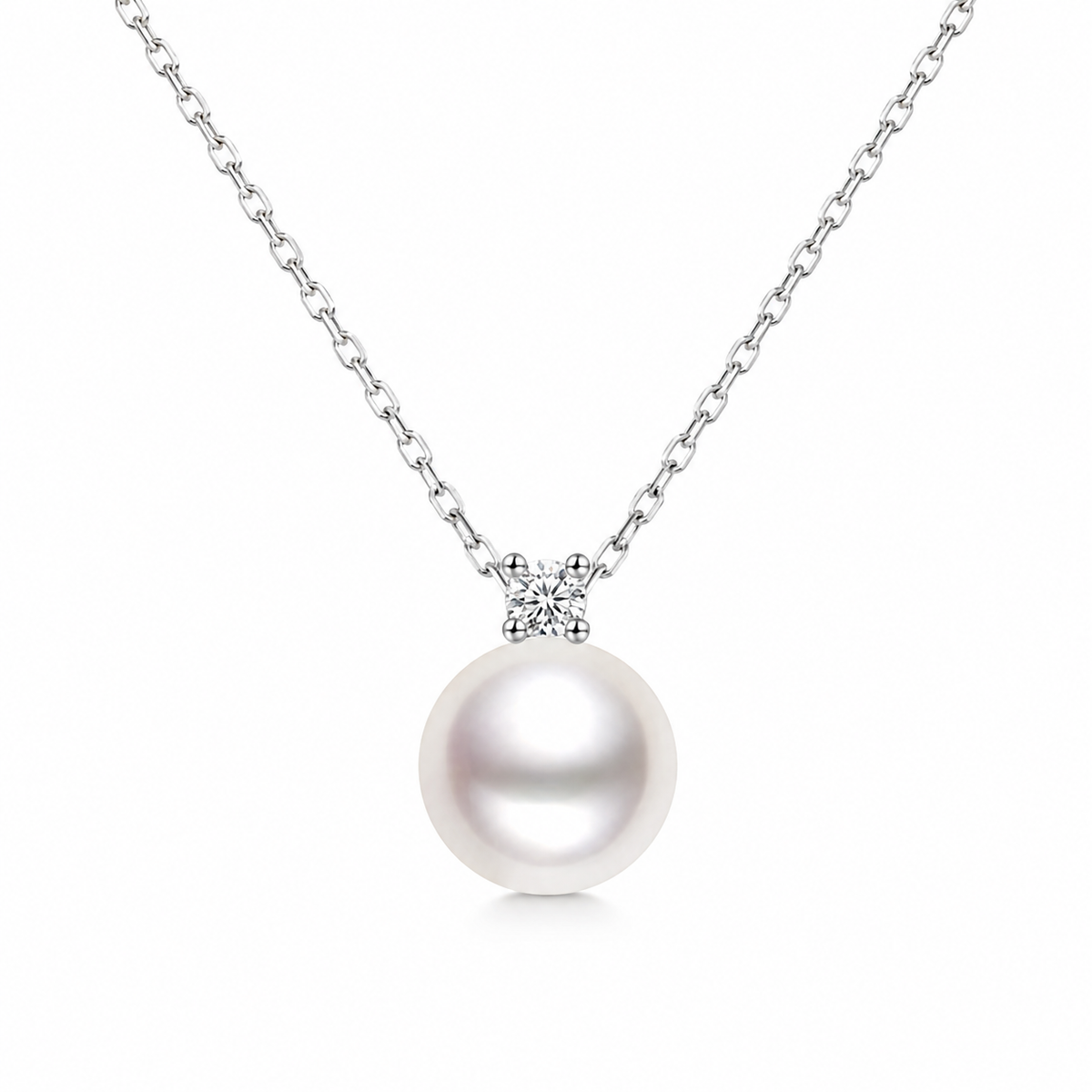 Elegant Pearl Drop Necklace