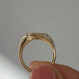 Bold East-West 1.0ct Marquise Cut Statement Ring