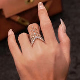 Sunburst Crown Curved Wedding Band In Sterling Silver