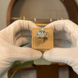 Elegant 8.0ct Oval Cut Wedding Ring Set in Sterling Silver