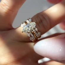 Stunning Marquise Cut 3.0ct Insert Ring Set in Sterling Silver