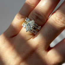 Stunning Marquise Cut 3.0ct Insert Ring Set in Sterling Silver