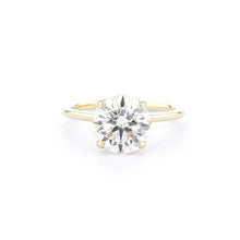 Minimal Round Cut 3.0 Ct Solitaire 925 Sterling Silver Wedding Ring Set