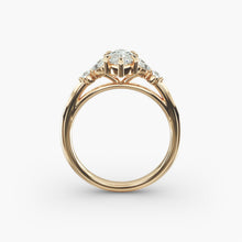 Solarii Moissanite 3.0ct Marquise Cut 925 Sterling Silver Engagement Ring