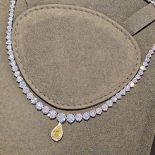 Tennis Necklace with 3 Free Interchangeable Pendants