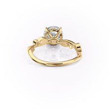 Luxurious Solarii Moissanite 2.0ct Round Cut 925 Sterling Silver Hidden Halo Engagement Ring