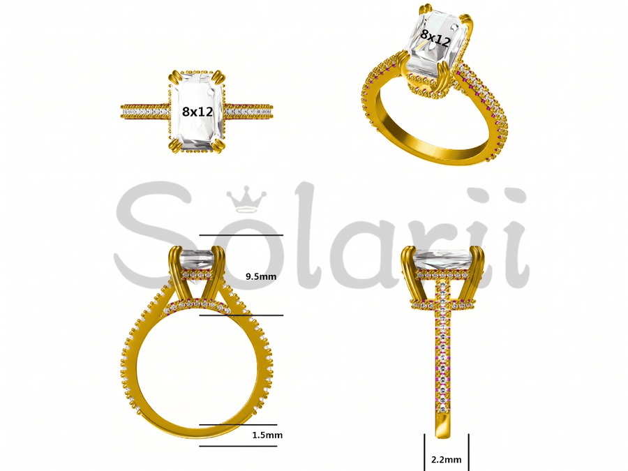 Custom Wedding Ring Sets
