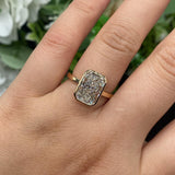 Solarii Pristine Radiant Cut Solitaire Set For Women In Sterling Silver