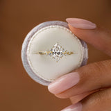 Solarii New Arrived 2.0ct Marquise Cut Sterling Silver Engagement Ring