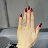 Solarii New Arrived 3.0ct Radiant Cut Engagement Ring