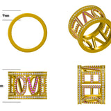 Custom 14K Gold Lab-Grown Diamonds Wedding Ring