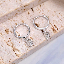 Solarii Moissanite  Pear Cut 925 Sterling Silver 1.0ct*2P  Earrings