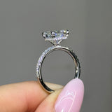 Solarii New Arrived 3.0ct Princess Cut Engagement Ring