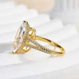 Solarii Exquisite 4.0ct Split Shank Marquise Cut Engagement Ring