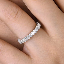 Brilliant 925 Sterling Silver Oval Cut Wedding Ring