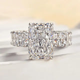 Solarii New Arrived 4.0ct Radiant Cut Engagement Ring