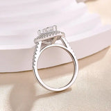 Dazzling Pear Cut 2.5ct Sterling Silver Engagement Ring