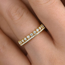 Opulent 925 Sterling Silver Round Cut Wedding Ring