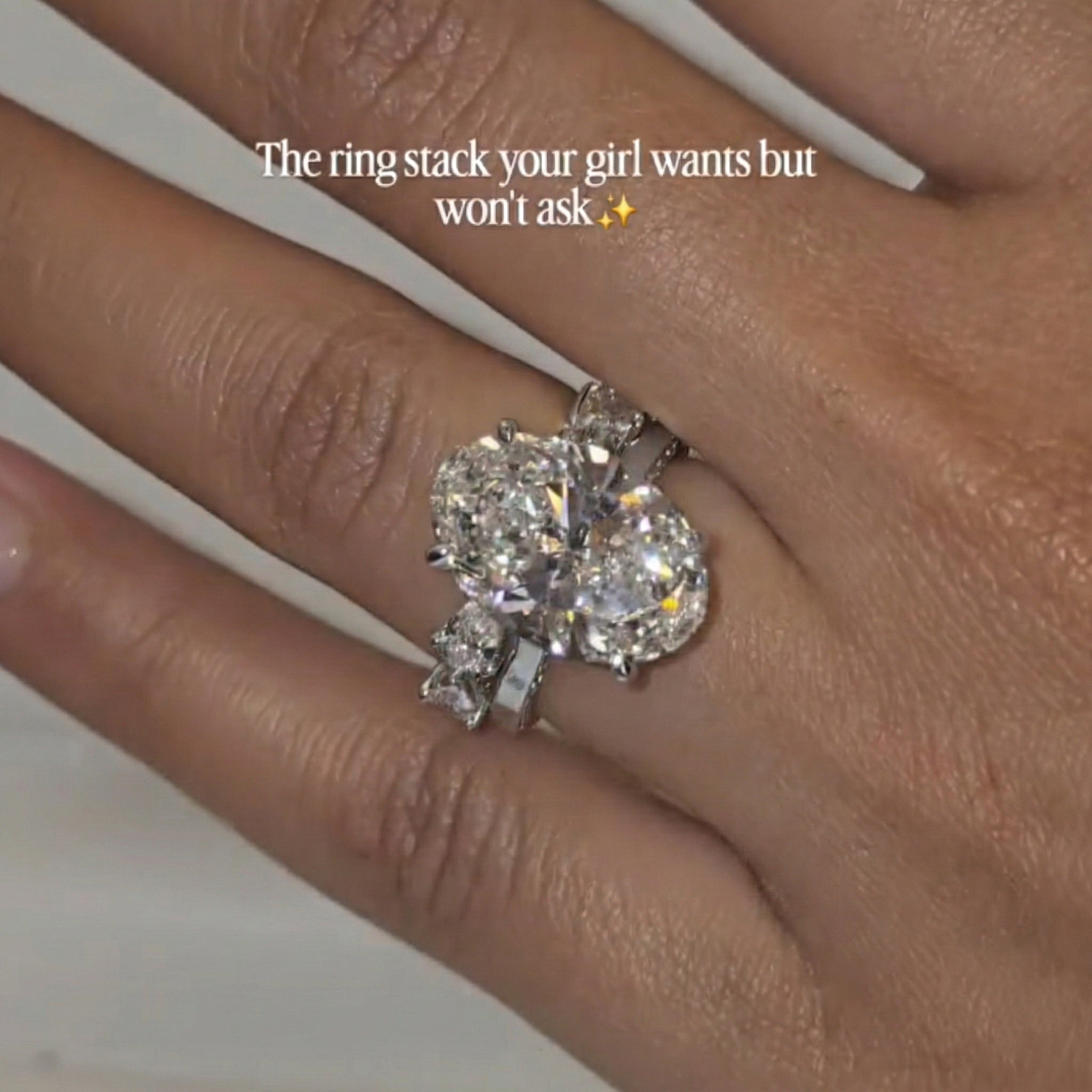 Brilliant Oval Cut 6.0ct Wedding Ring Set In Sterling Silver