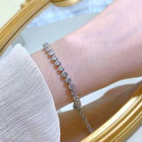 Chic Round Cut Bracelet for Women