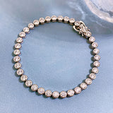 Chic Round Cut Bracelet for Women
