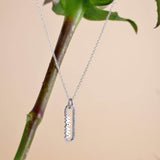 MAMA Letter Pendant Necklace in 925 Sterling Silver