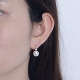 Timeless Pearl Earrings In Sterling Silver For Woman