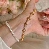 Ornate Round Cut Women's Bracelet