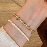 Ornate Round Cut Women's Bracelet