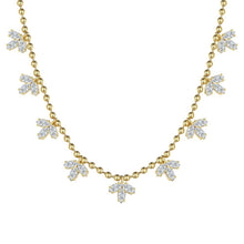 Leaf Design  Necklace in 925 Sterling Silver