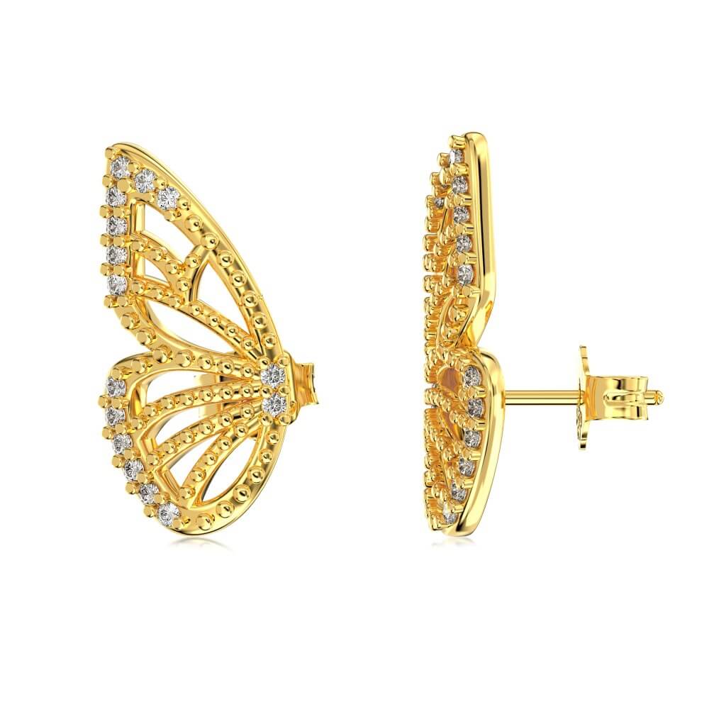 Shop Butterfly Design Earrings – Feminine Grace | Solarii Jewelry