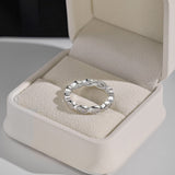 925 Sterling Silver Marquise Cut Eternity Wedding Band