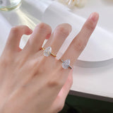 Pear Shaped White Cubic Zirconia Engagement Ring, Dual Plating in White Gold and Yellow Gold, 925 Sterling Silver.