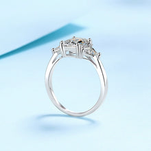 Majestic Prism Moissanite Engagement Ring