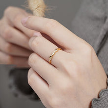 Twist Design 925 Sterling Silver Wedding Band