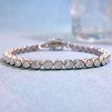 Chic Round Cut Bracelet for Women