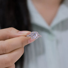 Twinkling Solarii Moissanite 2.0ct Round Cut 925 Sterling Silver Split Shank Engagement Ring