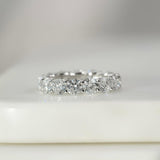 Solarii Round Cut Wedding Ring In 925 Sterling Silver