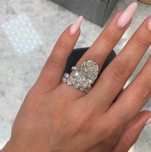 Breathtaking Oval Cut 15.0ct Bridal Ring Set In Sterling Silver