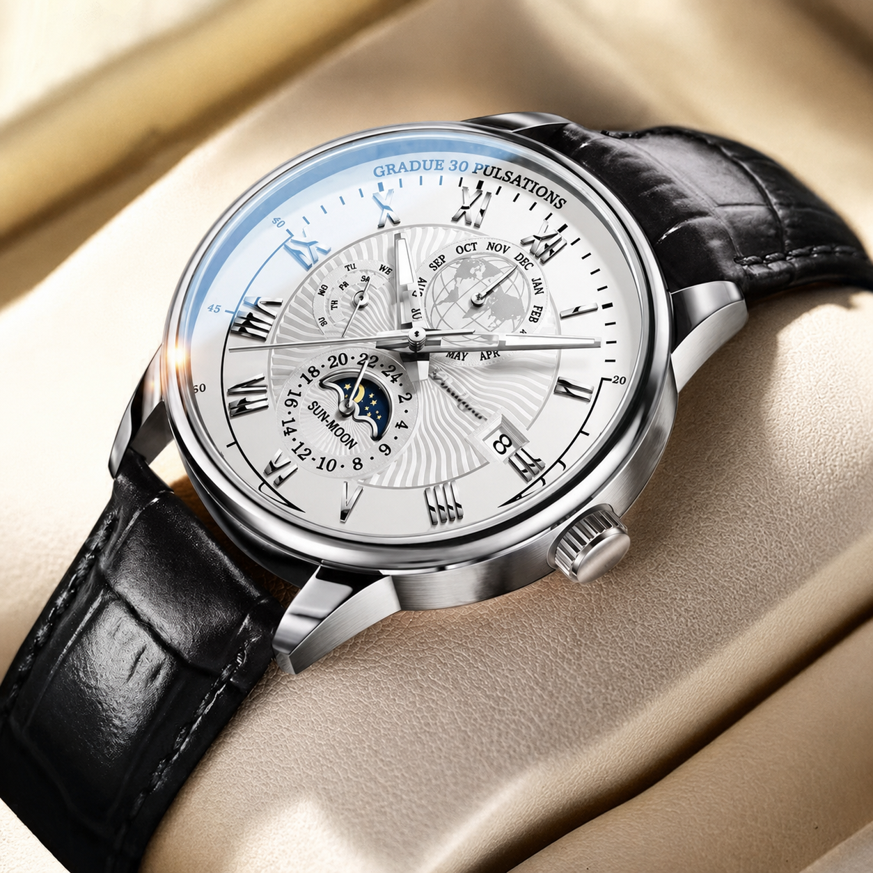WATCH01 semi-automatic men's mechanical watch
