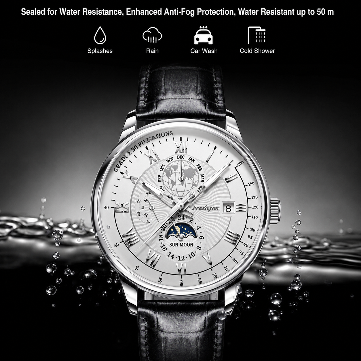 WATCH01 semi-automatic men's mechanical watch