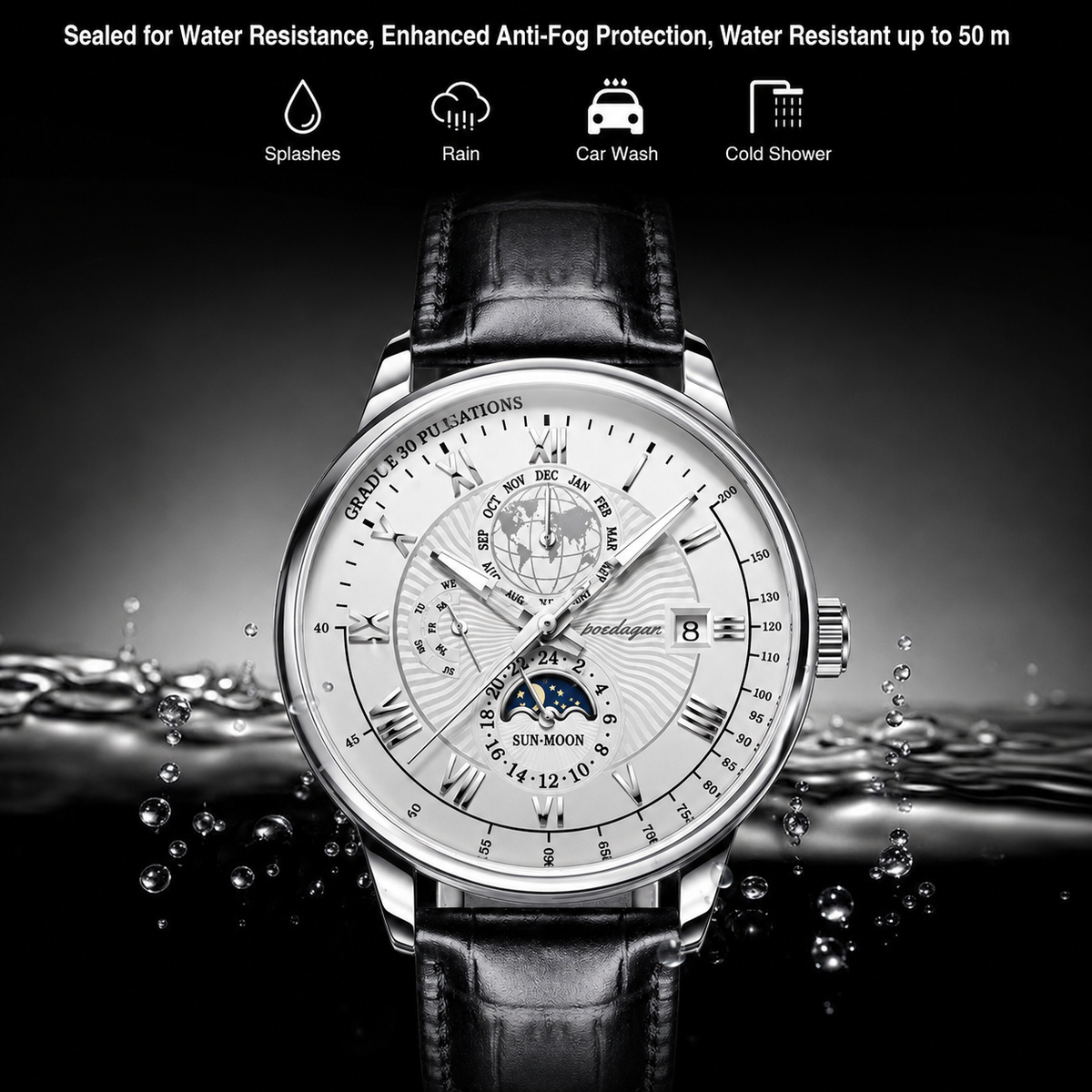 WATCH01 semi-automatic men's mechanical watch