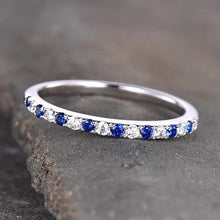 Frosted 925 Sterling Silver Round Cut Wedding Ring