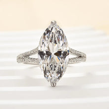Solarii Exquisite 4.0ct Split Shank Marquise Cut Engagement Ring