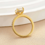 Dazzling Radiant Cut 2.0ct 925 Sterling Silver Engagement Ring