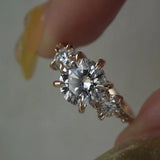 Solarii New Arrived 2.0ct Round Cut Engagement Ring