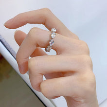 Solarii Moissanite 5.0ct Pear Cut Full Eternity Ring 925 Sterling Silver Wedding Band