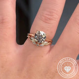 Textured Oval Cut 3.0 Ct Hidden Halo 925 Sterling Silver Wedding Ring Set