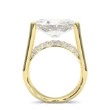 Solarii New Arrived 5.0ct Oval Cut Engagement Ring