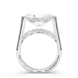 Solarii New Arrived 5.0ct Oval Cut Engagement Ring